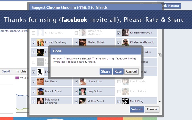 Auto invite group facebook terbaru !