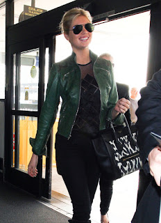 Kate Upton Designer Leather Jacket