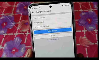 Facebook ka password kese change kare? how to change facebook password