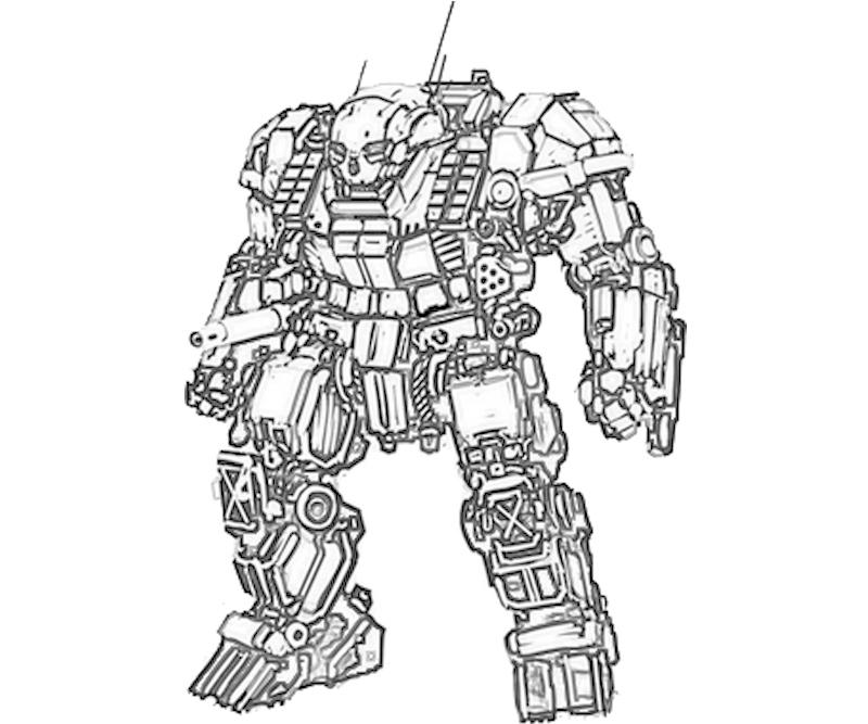 printable-mechwarrior-online-atlas-actions_coloring-pages