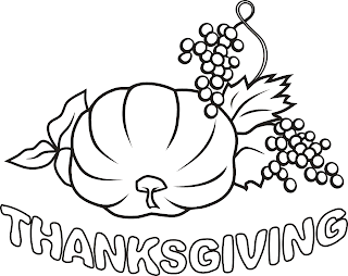 Thanksgiving Day for Coloring, part 2