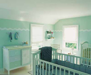 Boy Nursery Ideas Minty Fresh Baby Nursery Decorating Idea. Each piece of furniture