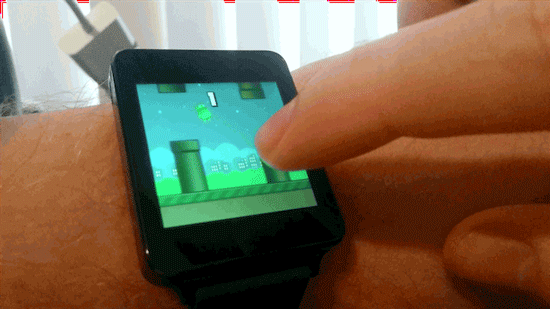 Xuất hiện Flappy Bird phiên bản... đồng hồ thông minh