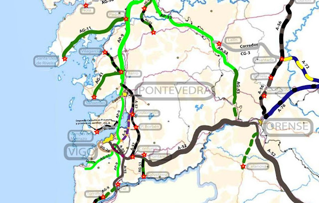 Luz verde al informe ambiental que permitirá licitar el tramo A Ermida-Pilarteiros de la A-57