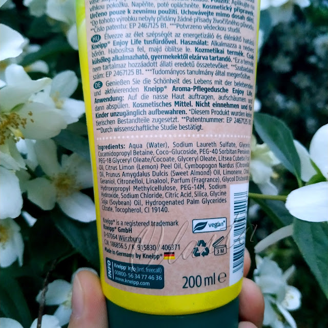 гель для душа "Enjoy life" Kneipp