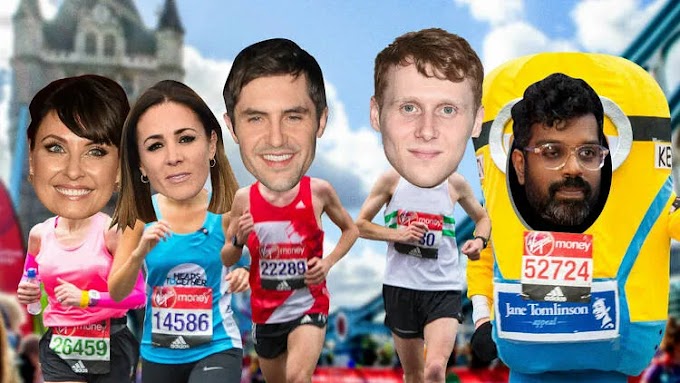 London Marathon 2024: How fast did celebrities run 2024