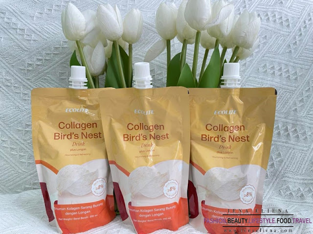 Ecolite Collagen Bird's Nest Drink With Longan