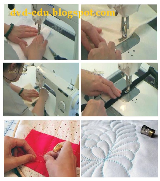 Hand quilting Menjahit untuk pemula