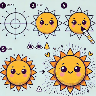 How to Draw a Sun