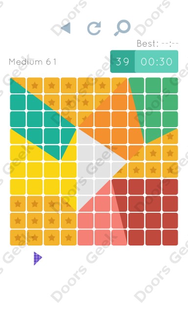 Cheats, Walkthrough for Blocks and Shapes Medium Level 61