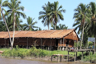 Rumah Adat Suku Asmat ALbantani