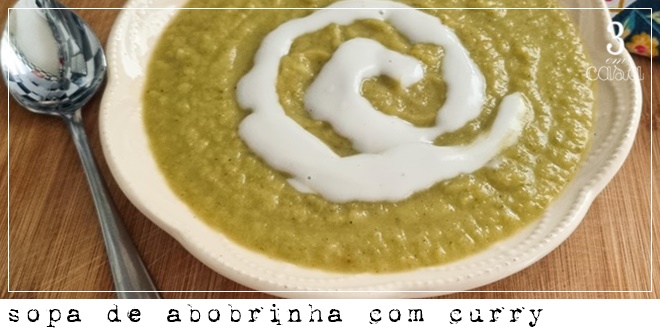 sopa de abobrinha diferente