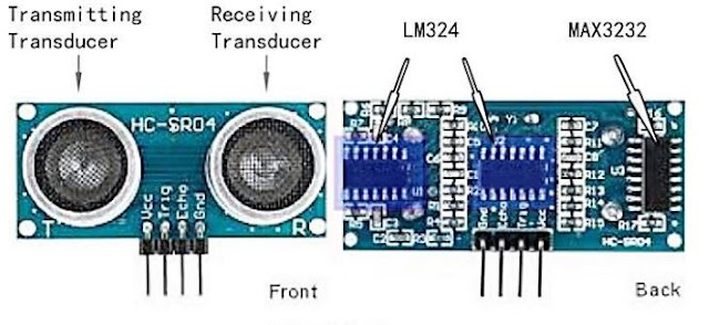 Kontruksi Sensor Ultrasonik