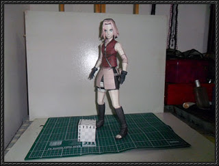 Naruto Shippuden - Sakura Haruno Papercraft