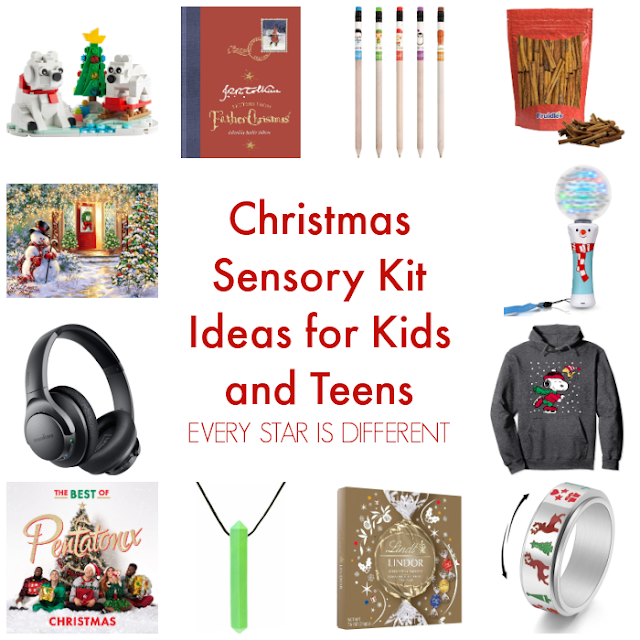 Christmas Sensory Kit Ideas for Kids and Teens