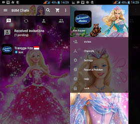 BBM Mod Barbie v2.13.1.14 Apk Clone