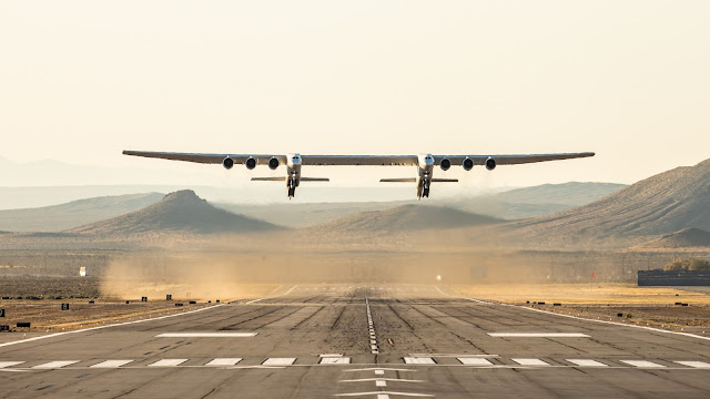 Stratolaunch ilk uçuş. - 13 Nisan 2019