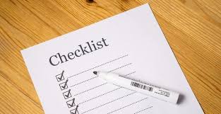 This inspection checklist will help you through the property buying decision process.