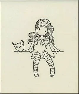 Gorjuss Free Printable Coloring Pages.