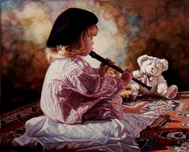 Steve Hanks, children paintings