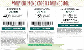 Free Printable Joann Coupons