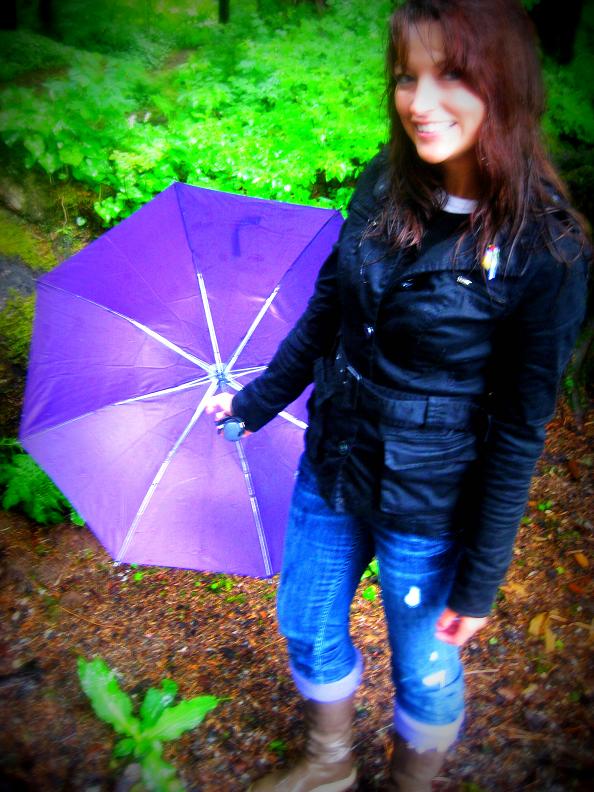 Week's End - Umbrella Girl AK Girl Style Daily Wear ~ Outfit post! :).