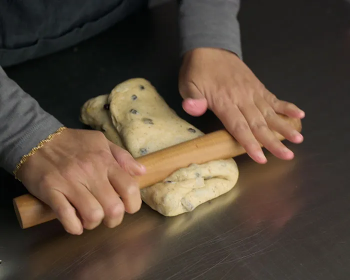 shaping dough