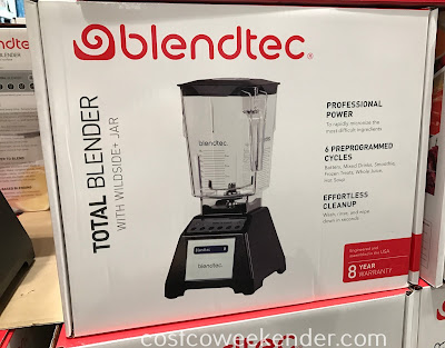 Make some delicious smoothies and sauces with the Blendtec Total Blender with Wildside+ Jar (TB621USCOST)