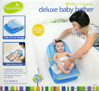 1 Mastela Mother's Touch #07260 Deluxe Baby Bather with Removable Head Support Cushion