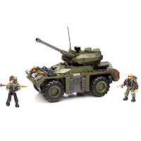 Bloco de montar Playset Mega Bloks Call of Duty Transporte Blindado