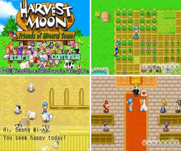 ดาวห์โหลดเกม Harvest moon Friends of Mineral Town