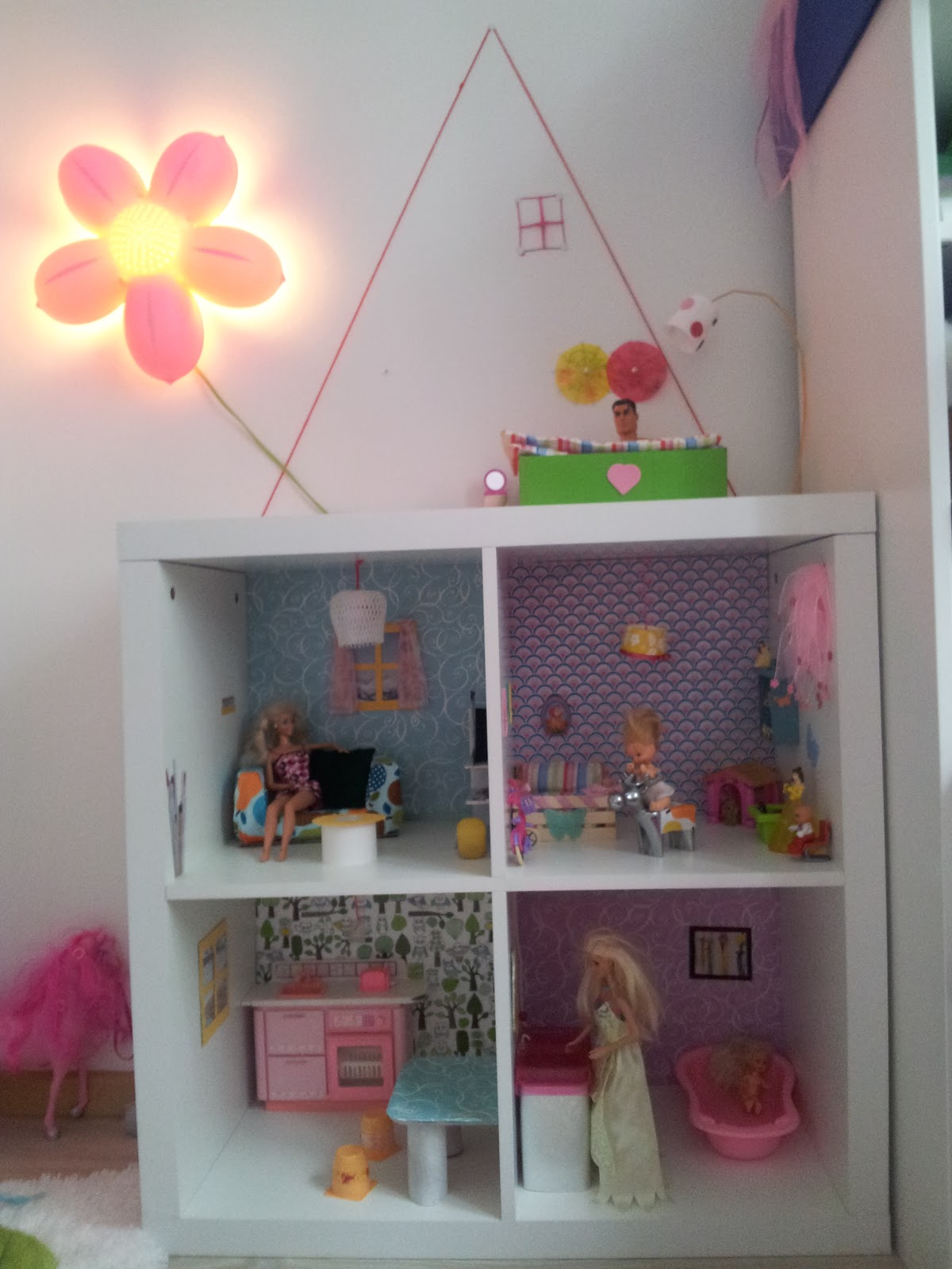 Der Bastelblog Das Barbie Puppenhaus