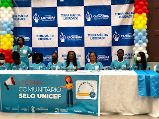 imagem: Prefeitura de Cachoeira promoveu I Fórum Comunitário do Selo Unicef