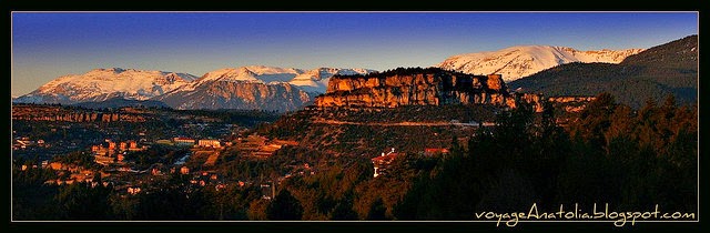 Sunrise at Taurus Mountain Town