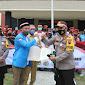Deklarasi Damai Puluhan Ormas dan FKSBK Karanganyar di Polres Karanganyar
