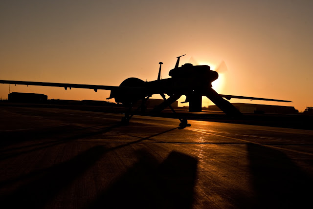 USAF General Atomics MQ-1 Predator Silhouette