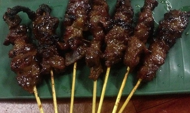 Jangan makan Sate dan steik di malam hari