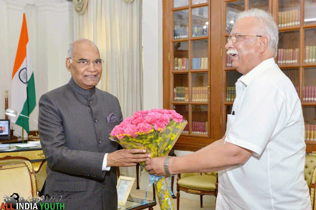 Pusapati Ashok Gajapathi Raju with Ramnath Kovind