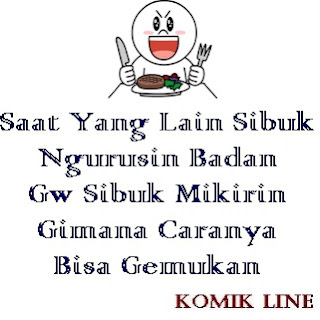 dp bbm komik line terupdate