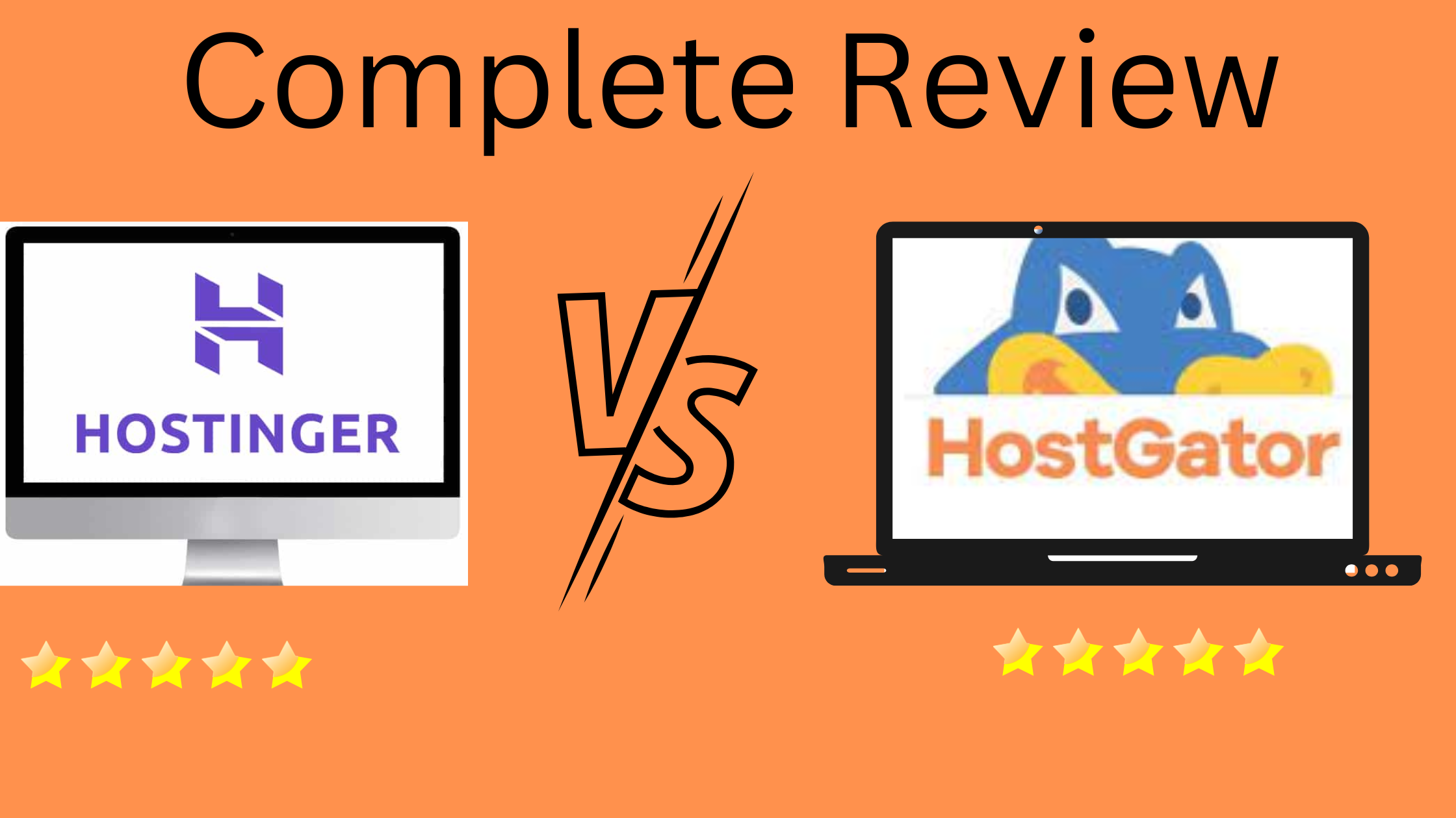 Hostinger vs Hostgator review