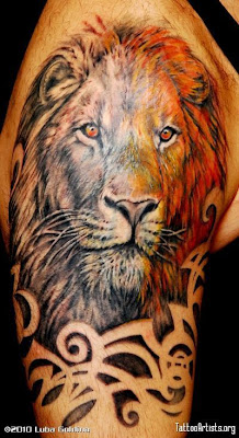 lion tattoo design