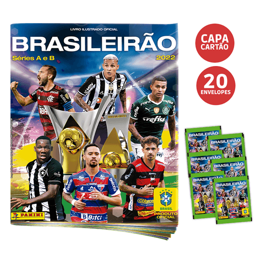Chegou o Álbum do Campeonato Brasileiro 2022 na Banca Vanildo