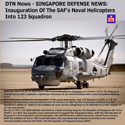 Defense-Technology News: DTN News - SINGAPORE DEFENSE NEWS ...