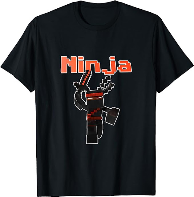 Minecraft ninja shirt,