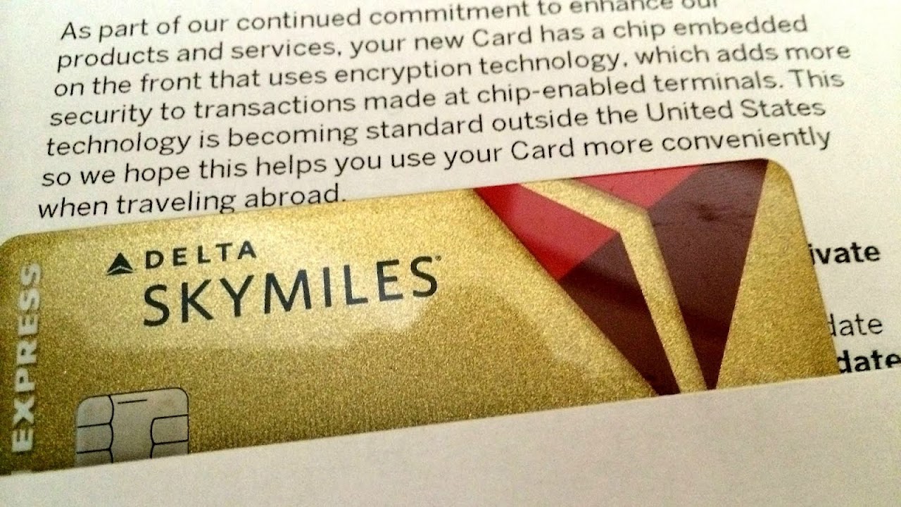 Gold Delta American Express