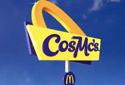 McDonald's CosMc's signage.