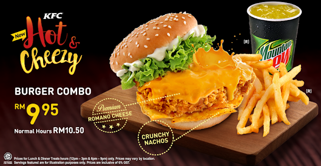 #FoodTest : KFC Hot & Cheezy Pasti Sedap - Budak Bandung Laici