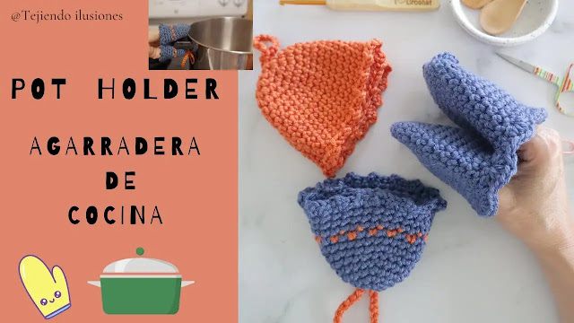 Aprende a Tejer Agarraderas Para Cocina a Crochet