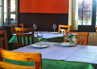 Gijón, restaurante La Carbayera,interior