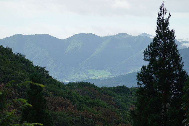 鳥取県日野郡江府町大河原　鍵掛峠(大山展望台)からの眺望